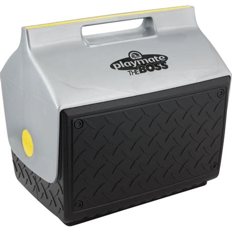 playmate boss|Igloo The Boss Playmate Cooler, Black/Grey, 14 Qt .